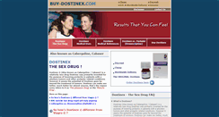 Desktop Screenshot of buy-dostinex.com